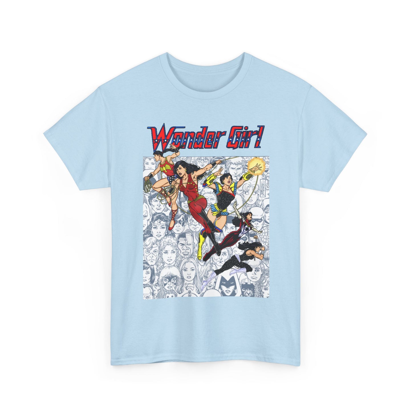 Wonder Girl T-Shirt - Alternate Logo - George Perez Art - DC Comics
