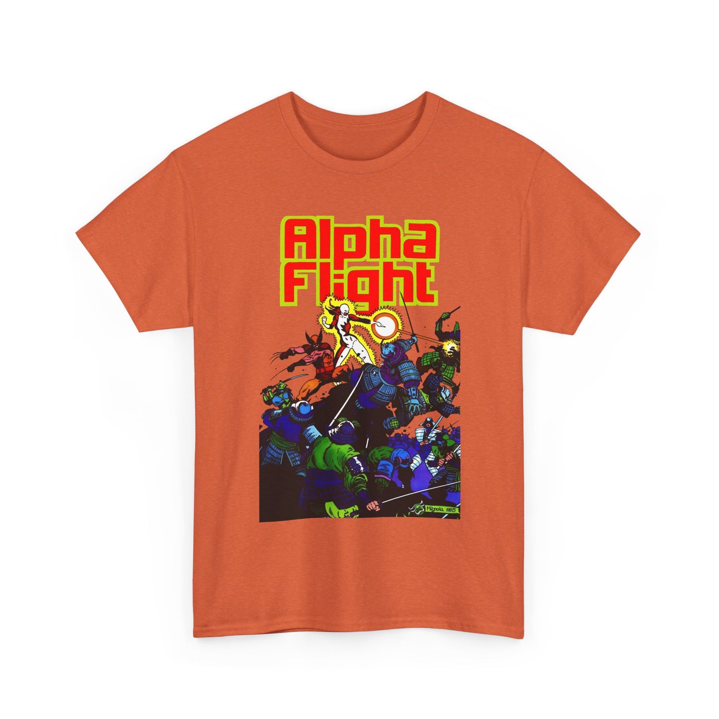 Alpha Flight T-Shirt - Mike Mignola Art