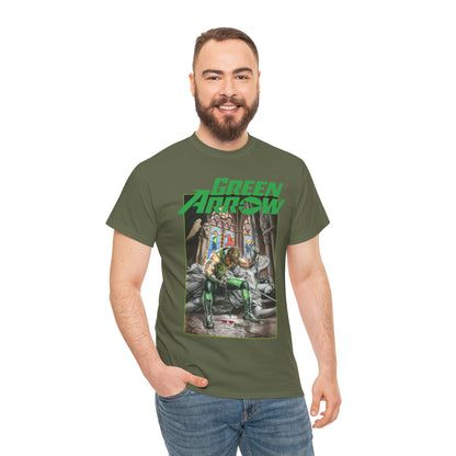 Green Arrow T-Shirt - Mauro Cascioli Art - DC Comics
