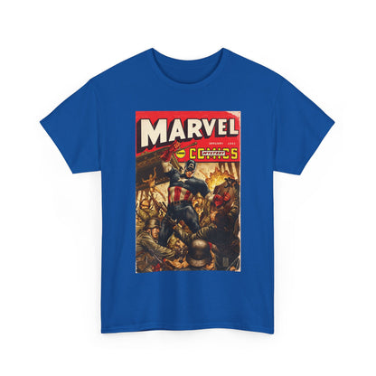 Marvel Comics #1000 T-Shirt - Captain America Cover Art - Marvel Comics