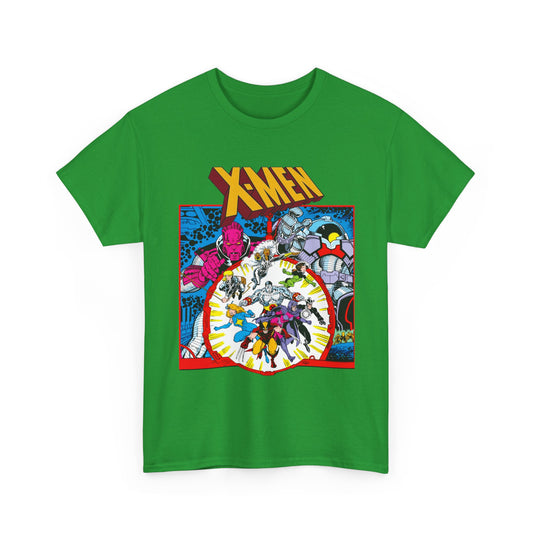 Uncanny X-Men T-Shirt - Arthur Adams Art - Wolverine, Havok, Rogue, Colossus, Psylocke, Longshot, Storm, Dazzler - High Evolutionary - Marvel Comics