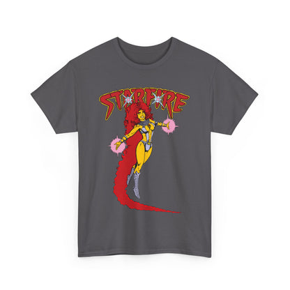 Starfire T-Shirt - George Perez Art - Popular New Teen Titans Character - DC Comics - Tamaran Princess