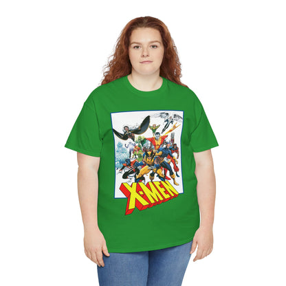 X-Men T-Shirt - Classic Arthur Adams Art - Marvel Comics - Wolverine, Colossus, Storm, Cyclops, Nightcrawler, Iceman