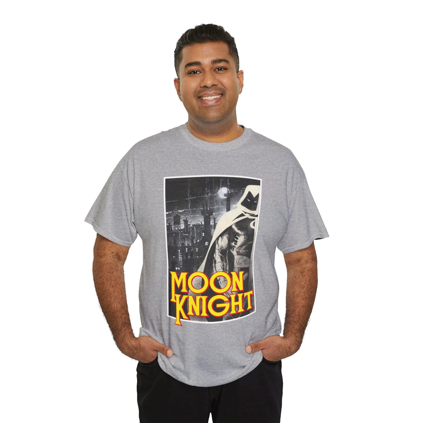 Moon Knight T-Shirt - Bill Sienkiewicz Art - Marvel Comics 1980s