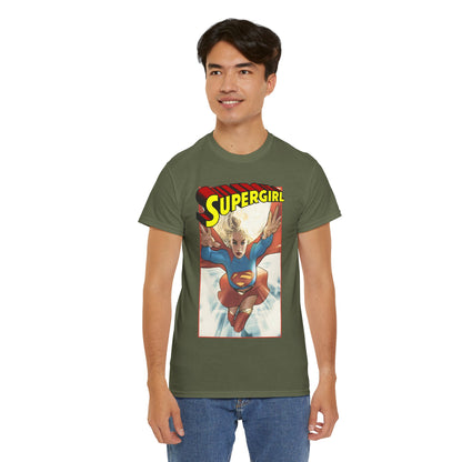 Supergirl T-Shirt - Pablo Villalobos Art - Kara Zor-El - Upcoming Summer 2026 Movie - DC Comics