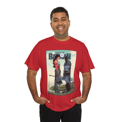 Absolute Batman & Absolute Wonder Woman T-Shirt - Nick Dragotta Art - Go to Hell? - DC Comics