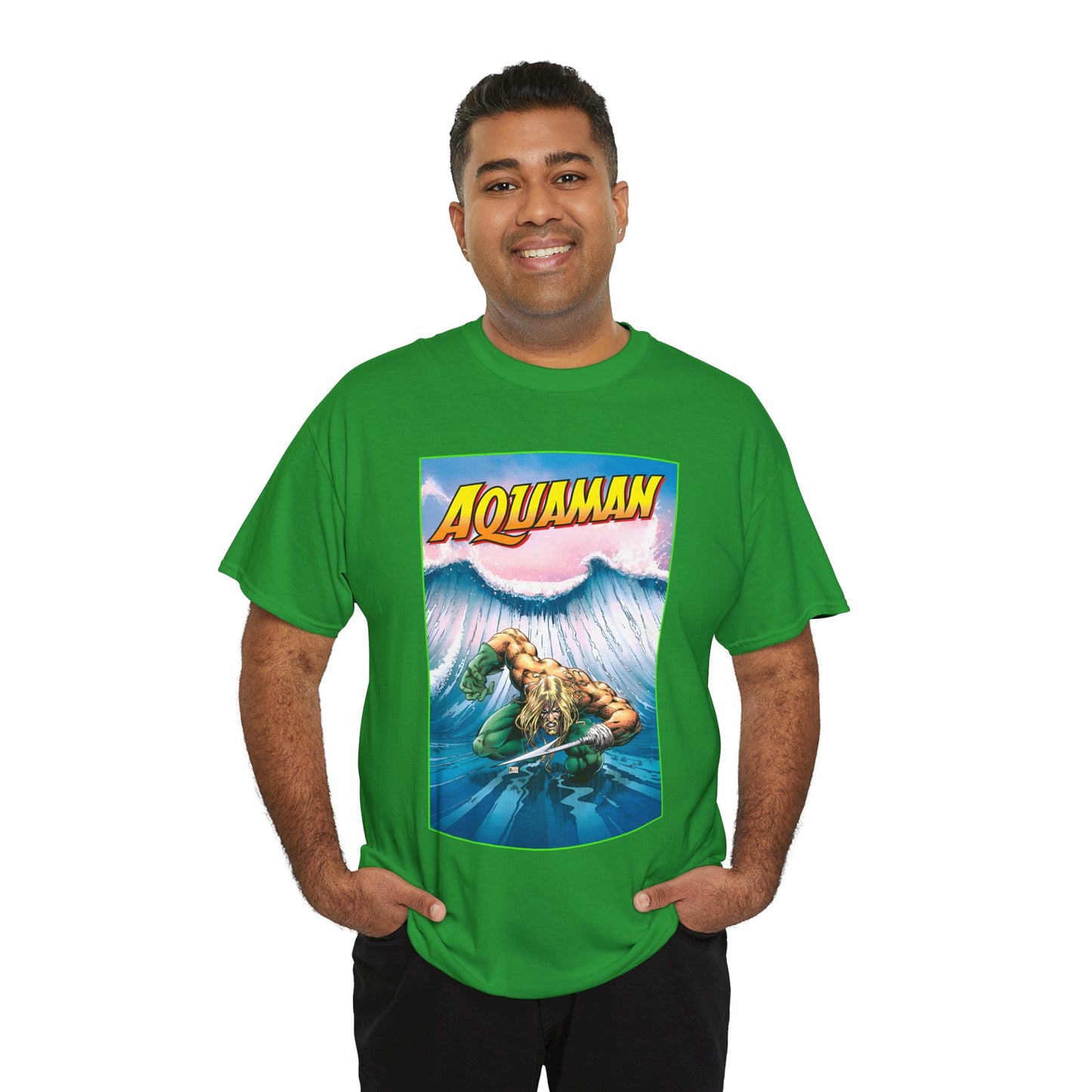 Aquaman T-Shirt - Justice League Member & Leader - Arthur Curry - Atlantis - DC Comics