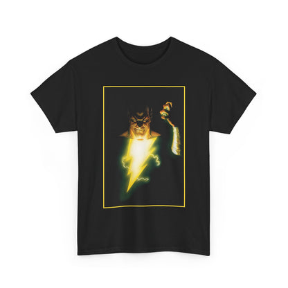 Black Adam T-Shirt - Alex Ross Art - JSA Cover Art - Shazam Family Foe - DC Comics