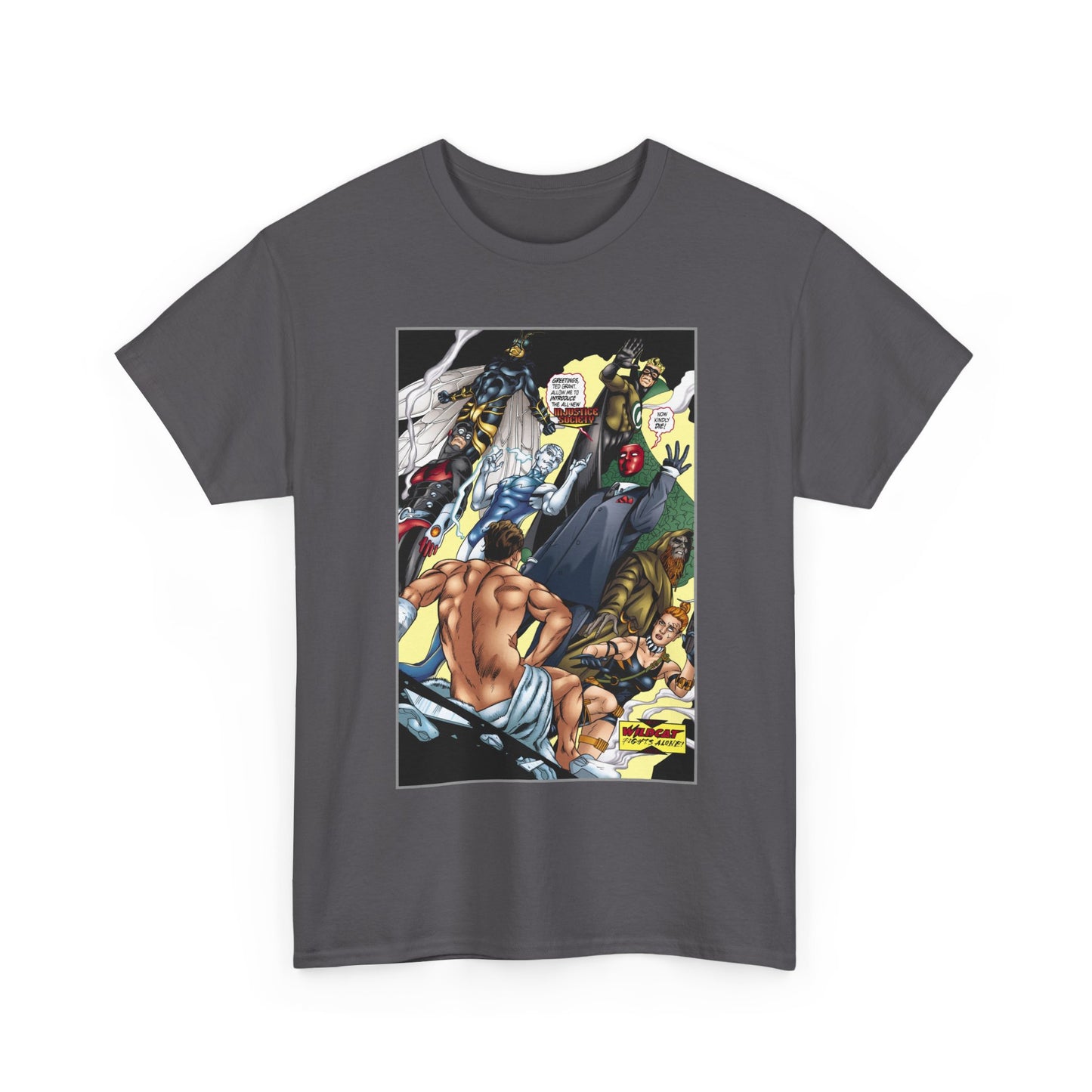 Wildcat/Injustice Society T-Shirt