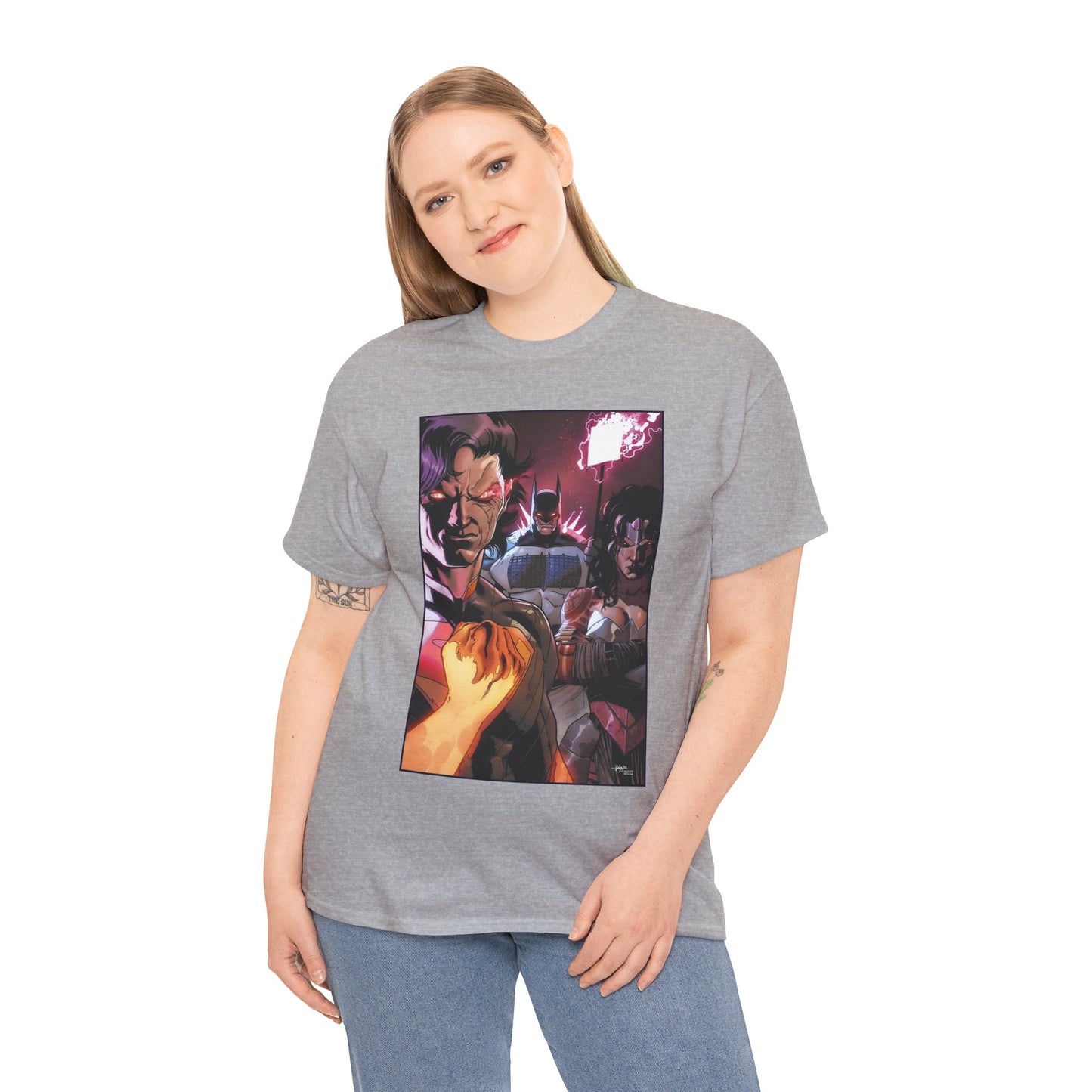 Absolute Trinity T-Shirt - Javier Fernandez Art - Superman, Batman, Wonder Woman - DC K.O. Variant Cover - DC Comics