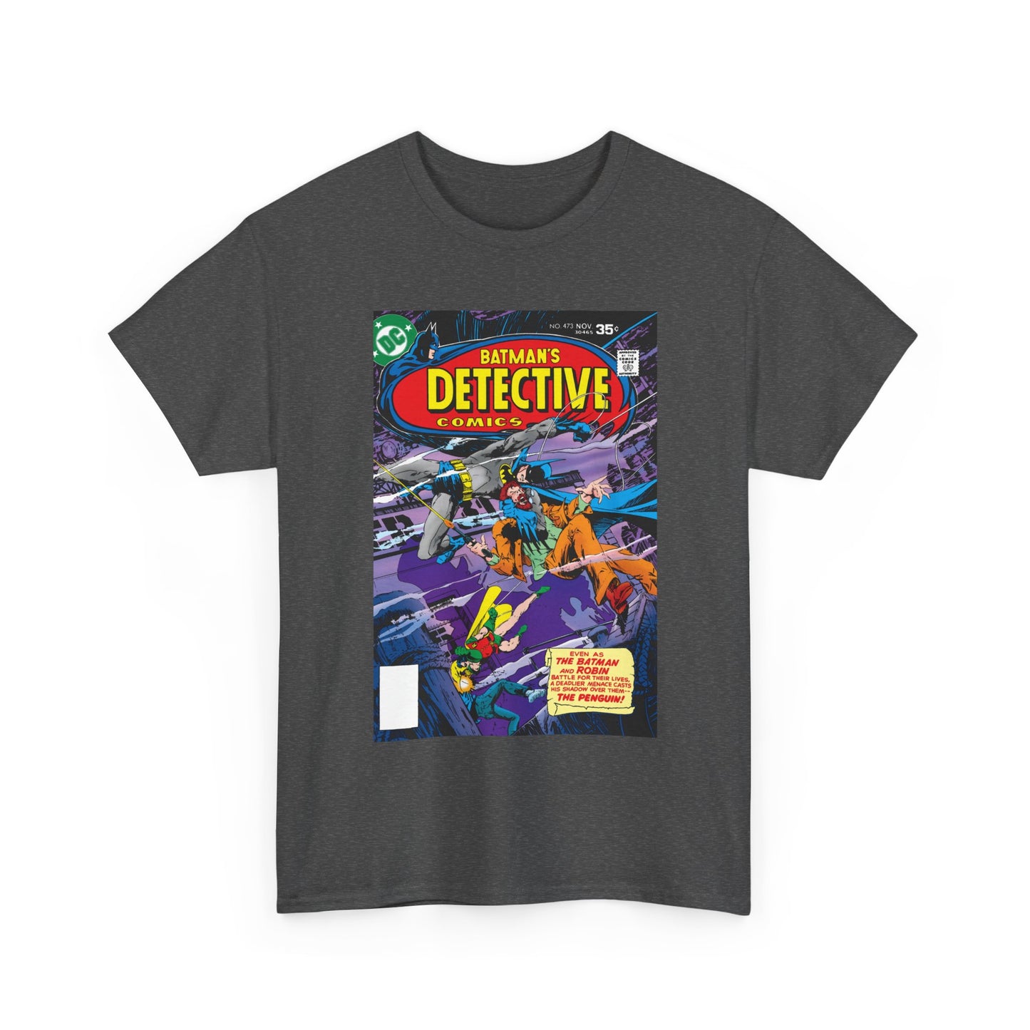 Detective Comics #473 T-Shirt - Marshall Rogers Art - Robin Appearance - DC Comics