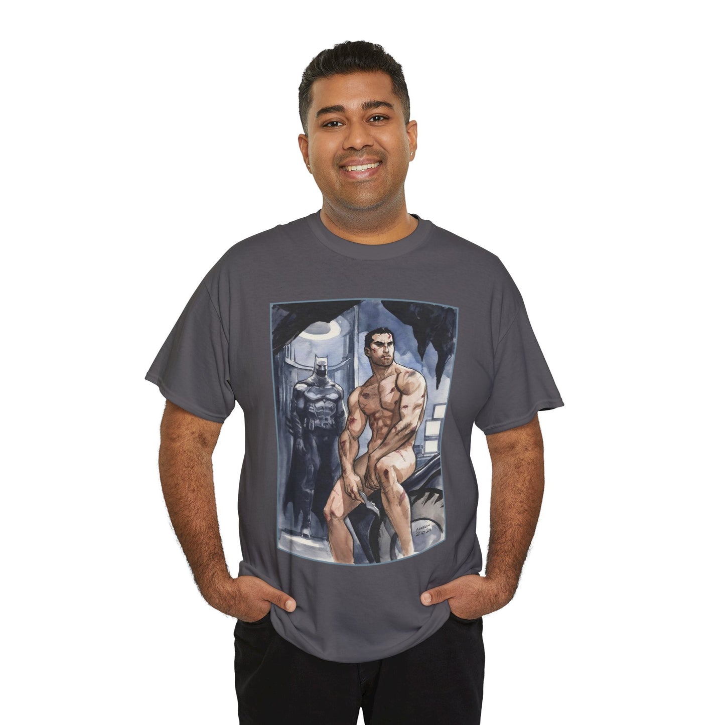Batman in the Buff T-Shirt - DC Comics