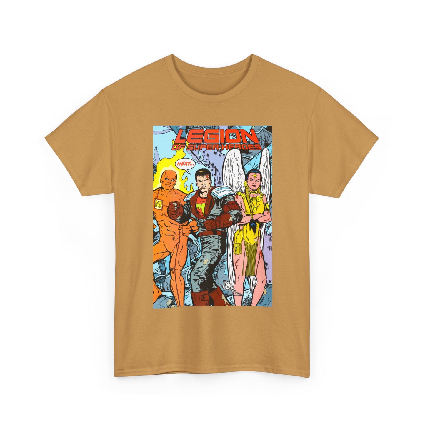Legion of Super-Heroes #54 T-Shirt - Keith Giffen Art - DC Comics - LOSH