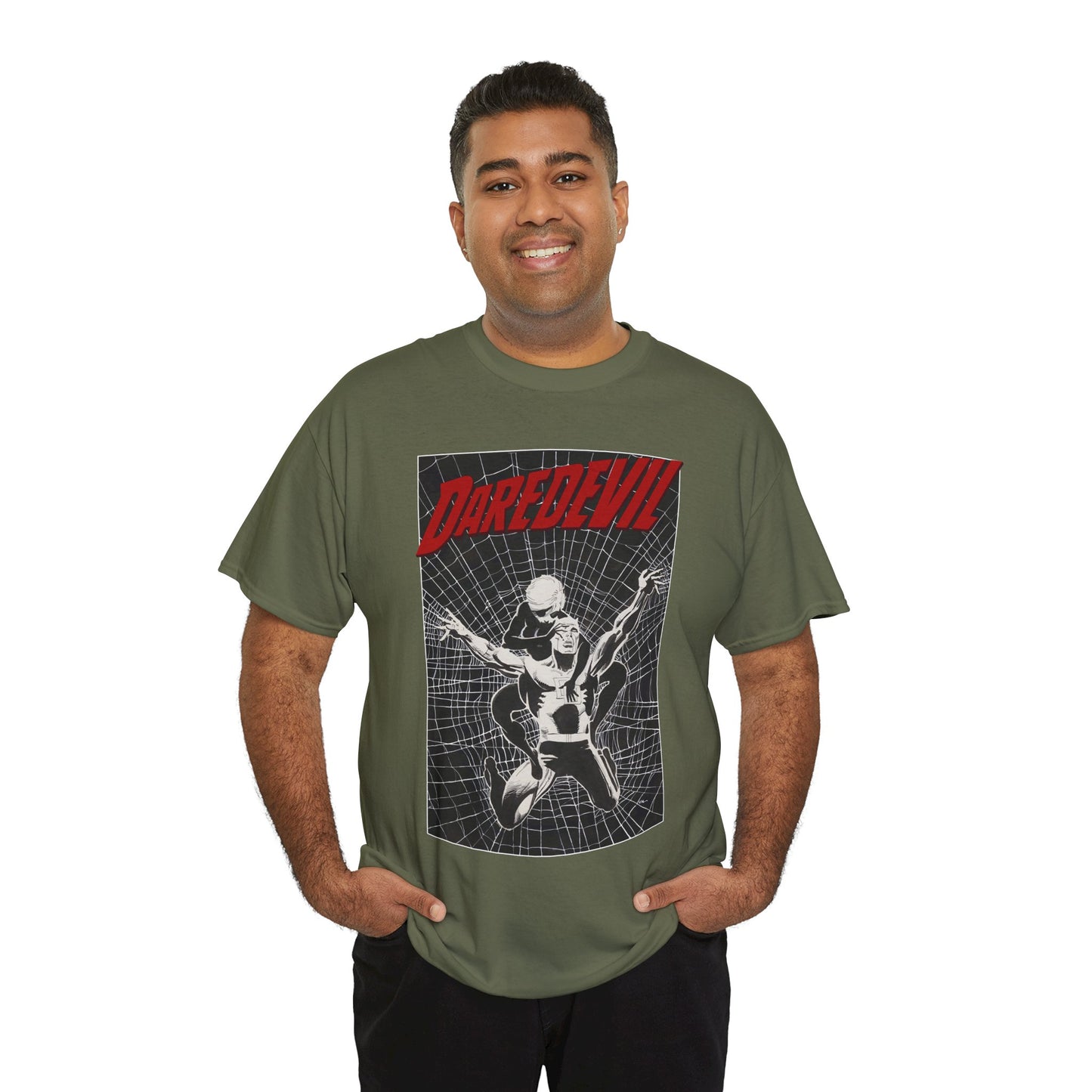 Daredevil T-Shirt - Frank Miller Art - #188 Cover - With Black Widow - Marvel Comics