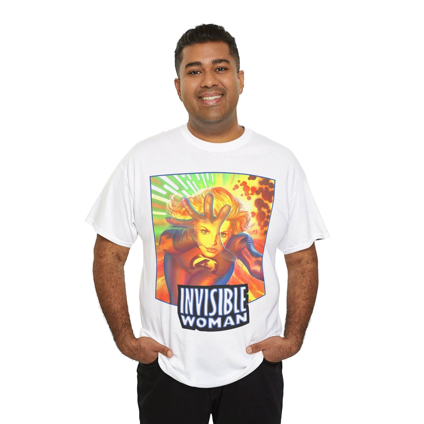 Invisible Woman Shirt - Alex Ross Art - Fantastic Four Member - Marvel Comics