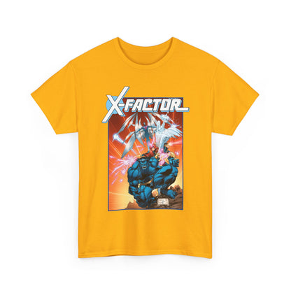 X-Factor T-Shirt - Whilce Portacio Art - Cyclops, Jean Grey, Iceman, Arcangel, Beast - X-Men Founding Members - Marvel Comics