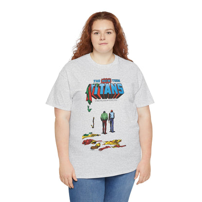 New Teen Titans T-Shirt - George Perez Art - Robin, Kid Flash Quitting - #39 Cover - DC Comics