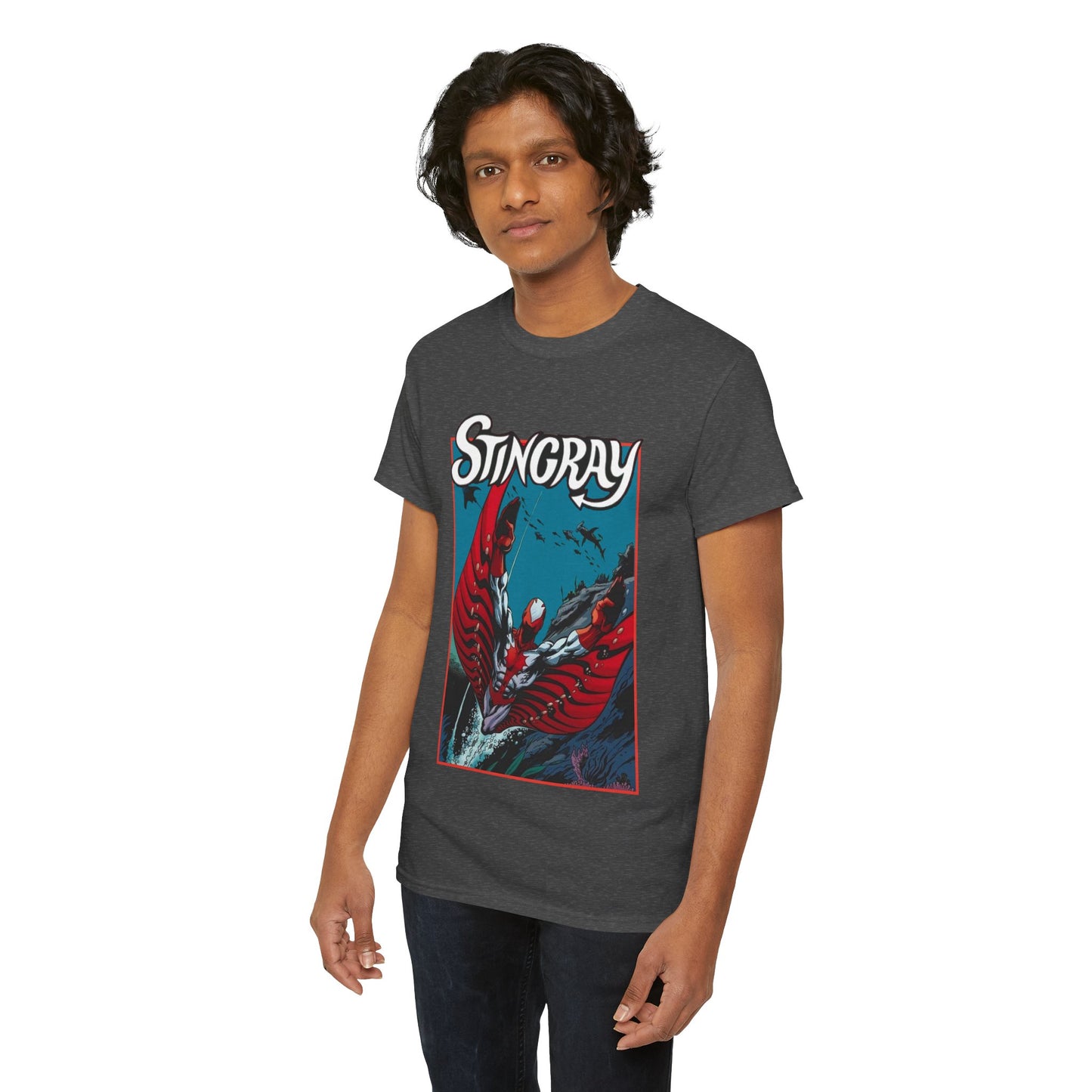 Stingray T-Shirt - Tales to Astonish First Appearance - Walter Newell - Avengers Member - Marvel Comics - Engineer, Oceanographer - Hydro-Base