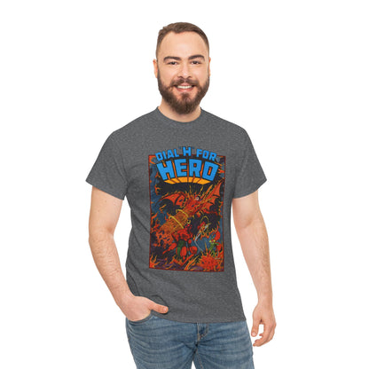 Dial "H" For Hero T-Shirt - George Perez Art - Adventure Comics Series - DC Comics