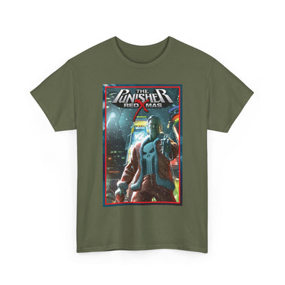 Punisher: Red Xmas T-Shirt - Mark Texeira Art - Marvel Comics