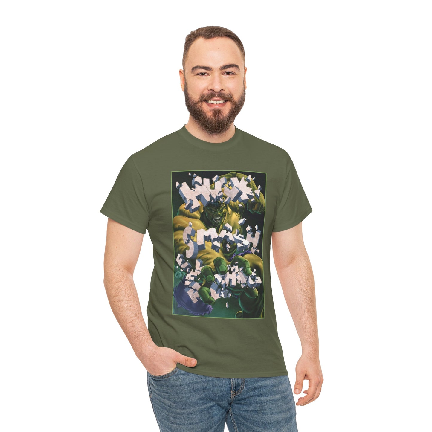 Hulk Smash Everything T-Shirt - Mark Brooks Art - Marvel Comics