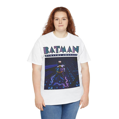 Batman Digital Justice T-Shirt - Pepe Moreno Computer Generated Art - Graphic Novel - Gotham City, Bruce Wayne - DC Comics