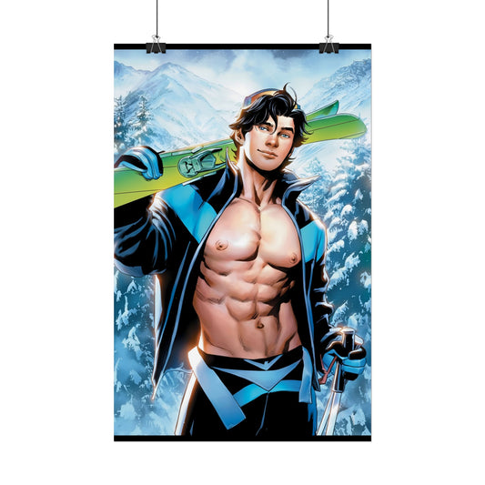 Nightwing Rolled Poster - Travis Moore Art - Sweater Weather - DC Comics - Multiple Sizes Up to 24"x36"