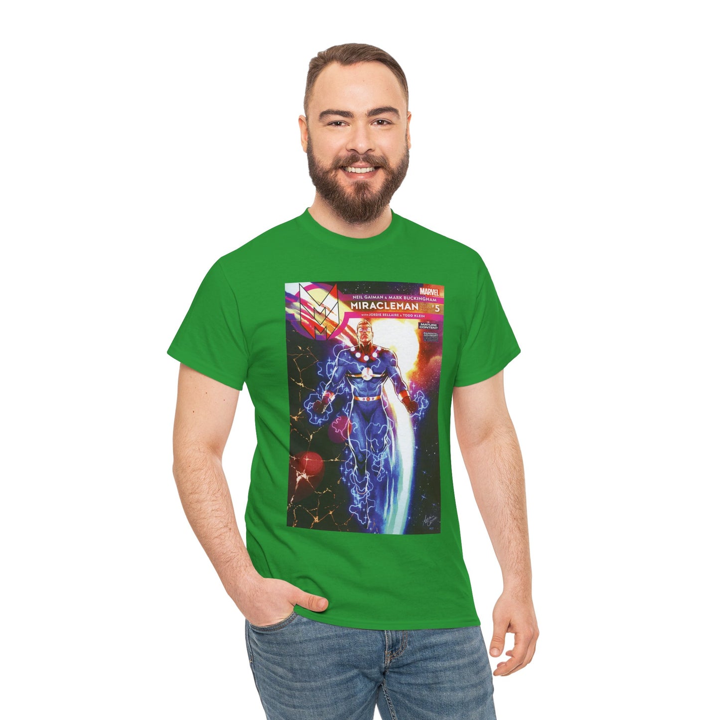 Miracleman #5 T-Shirt - Martin Coccolo Art - Marvel Comics