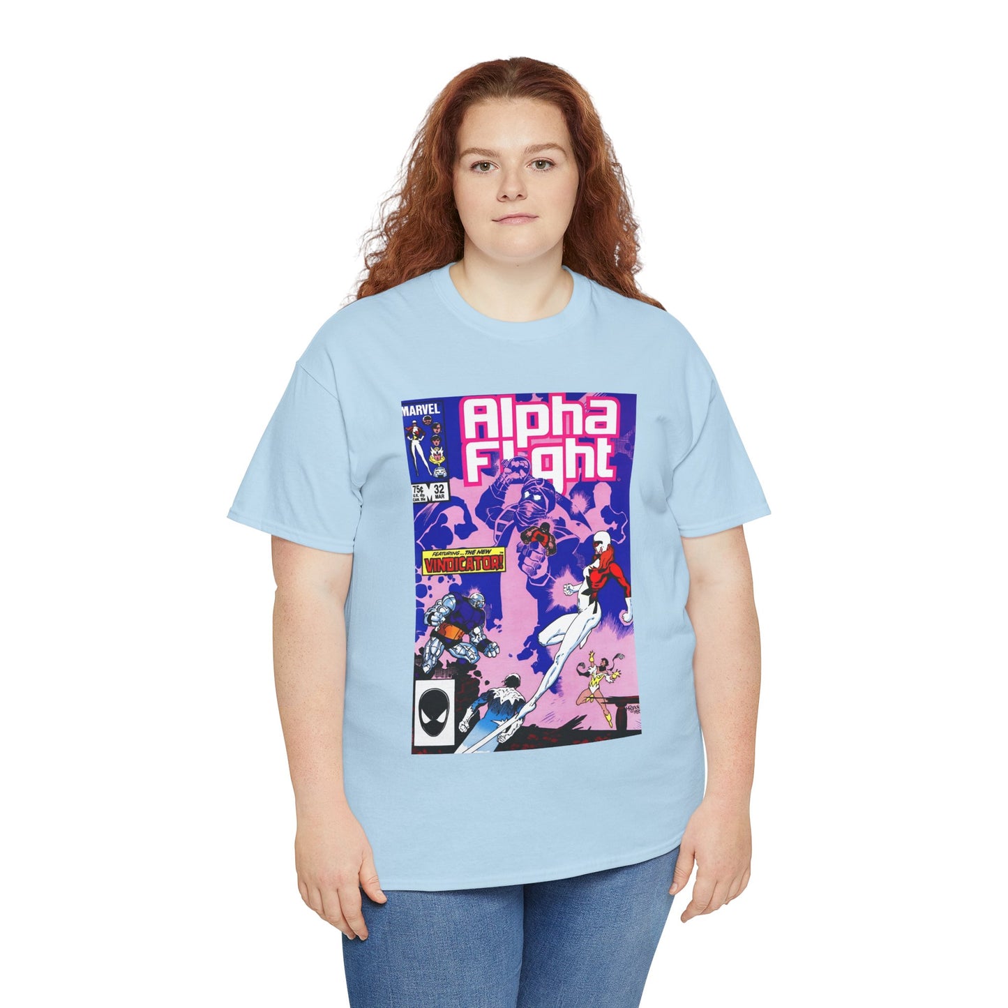 Alpha Flight #32 T-Shirt - Mike Mignola Art - Marvel Comics
