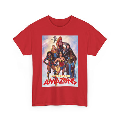 Tales of the Amazons T-Shirt - Nicola Scott Art - Wonder Woman, Wonder Girl, Troia, Nubia, Artemis, Queen Hippolyta, Yara Flor, Donna Troy - DC Comics