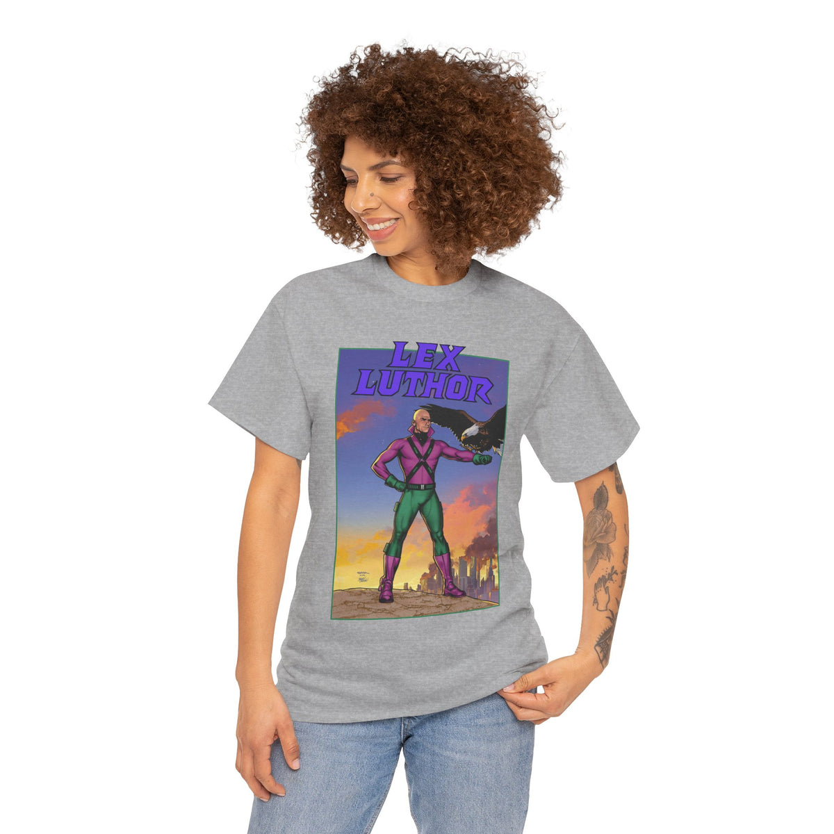 Lex Luthor T-Shirt - Ryan Sook Art - Superman Foe - DC Comics