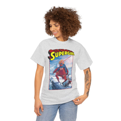 Supergirl & Krypto T-Shirt - Lucas Meyer Art - New 2026 Movie with Milly Alcock - DC Comics