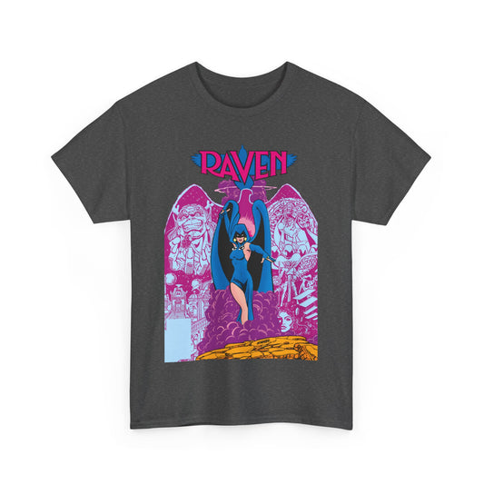 Raven T-Shirt - George Perez Art - New Teen Titans - Trigon, Azarath - DC Comics