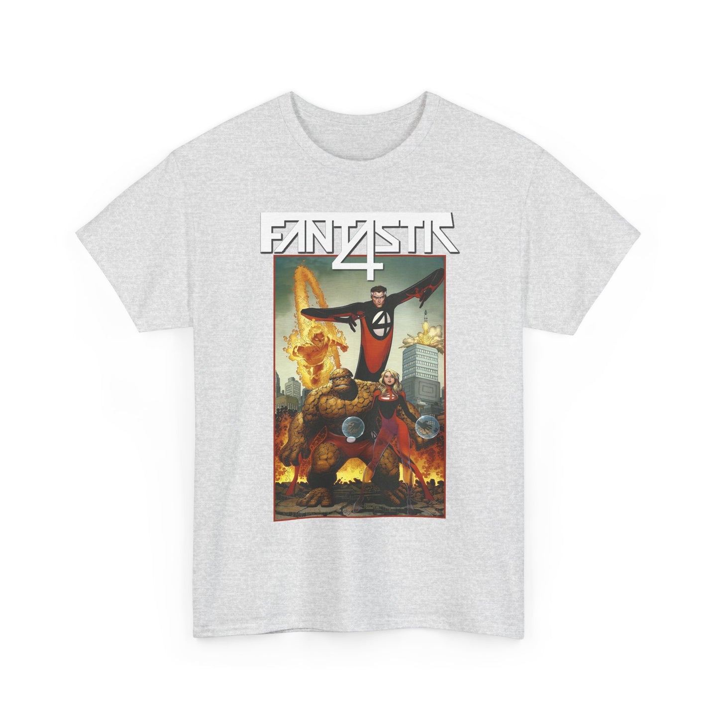 Fantastic Four T-Shirt - Arthur Adams Art - Marvel Comics