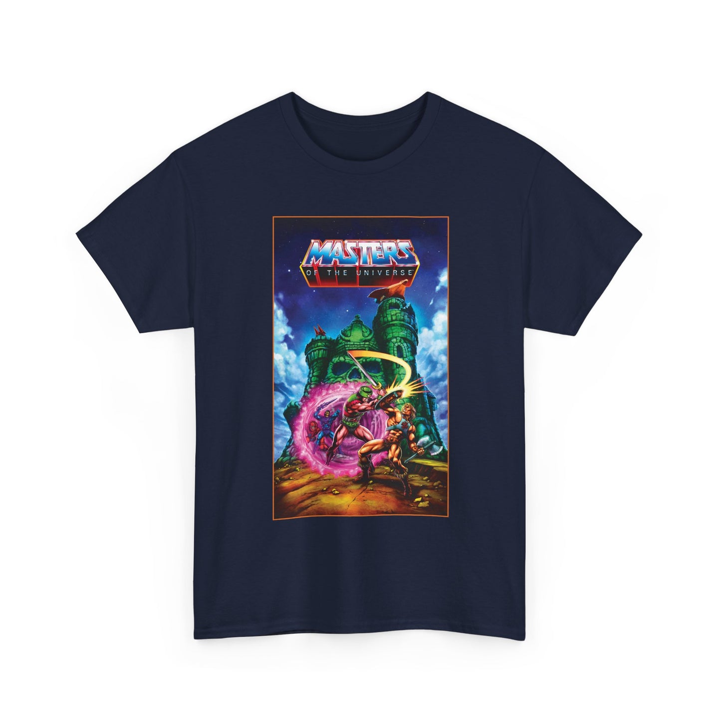 Masters of the Universe T-Shirt- He-Man Vs Tri-Klops, Skeletor and Beast Man - New 2026 Movie with Nicholas Galitzine
