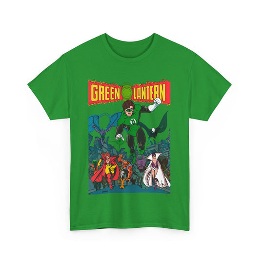 Green Lantern T-Shirt - George Perez Art - Omega Men, Primus, Kalista, Tigorr, Broot, Harpis, Demonia - Vega System, The Citadel - Hal Jordan - DC Comics