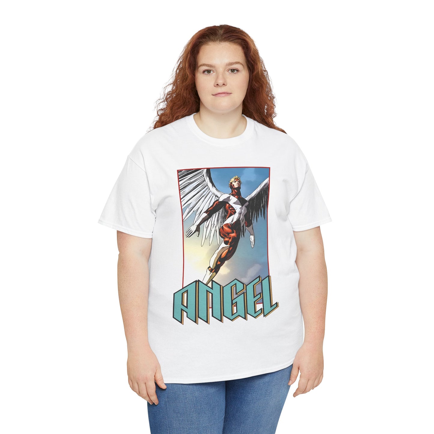 Angel T-Shirt - Mike Deodato Art - Marvel Comics X-Men Member