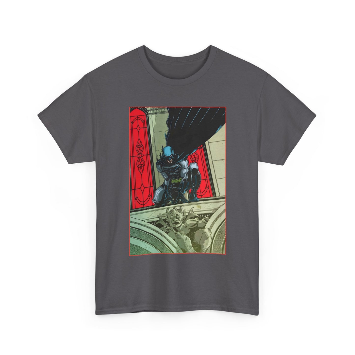 Batman T-Shirt - Cully Hamner Art - Batman Allies Secret Files Cover - Gotham Protector - And a Gargoyle! - DC Comics