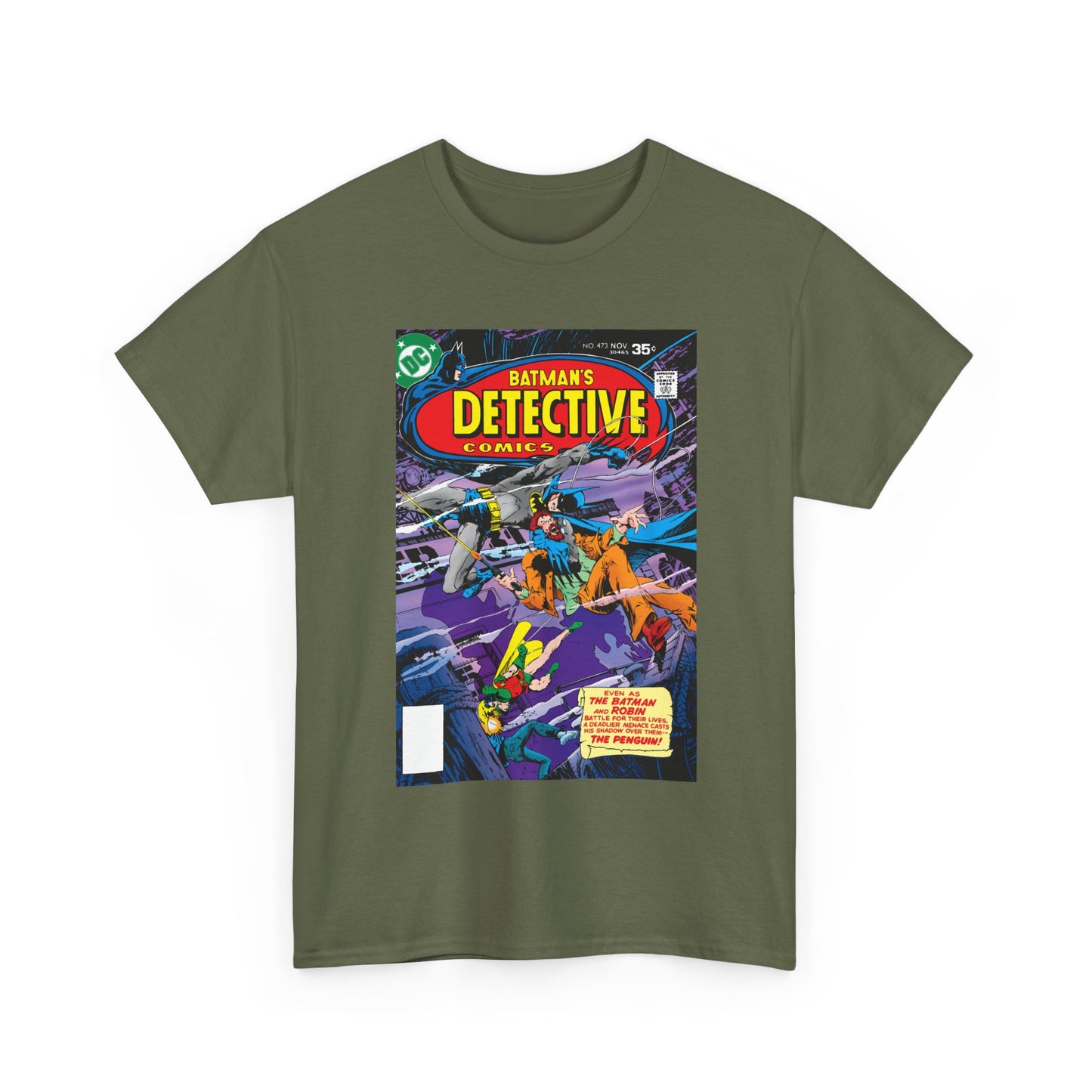 Detective Comics #473 T-Shirt - Marshall Rogers Art - Robin Appearance - DC Comics