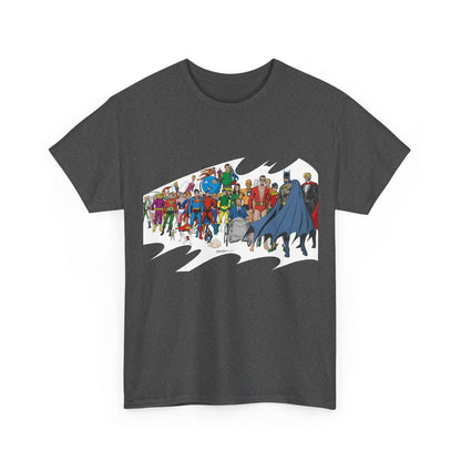 Batman T-Shirt - Neal Adams Art - Plastic Man, Sargon, Robin, Doom Patrol, Superboy, Legion of Super-Heroes - 100-Page Giant Cover Art - DC Comics