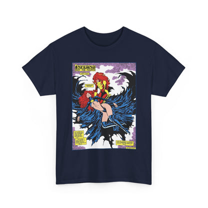 Jean Grey/Madelyne Prior T-Shirt - Marc Silvestri Art - Inferno, Uncanny X-Men #243 Page - Marvel Comics