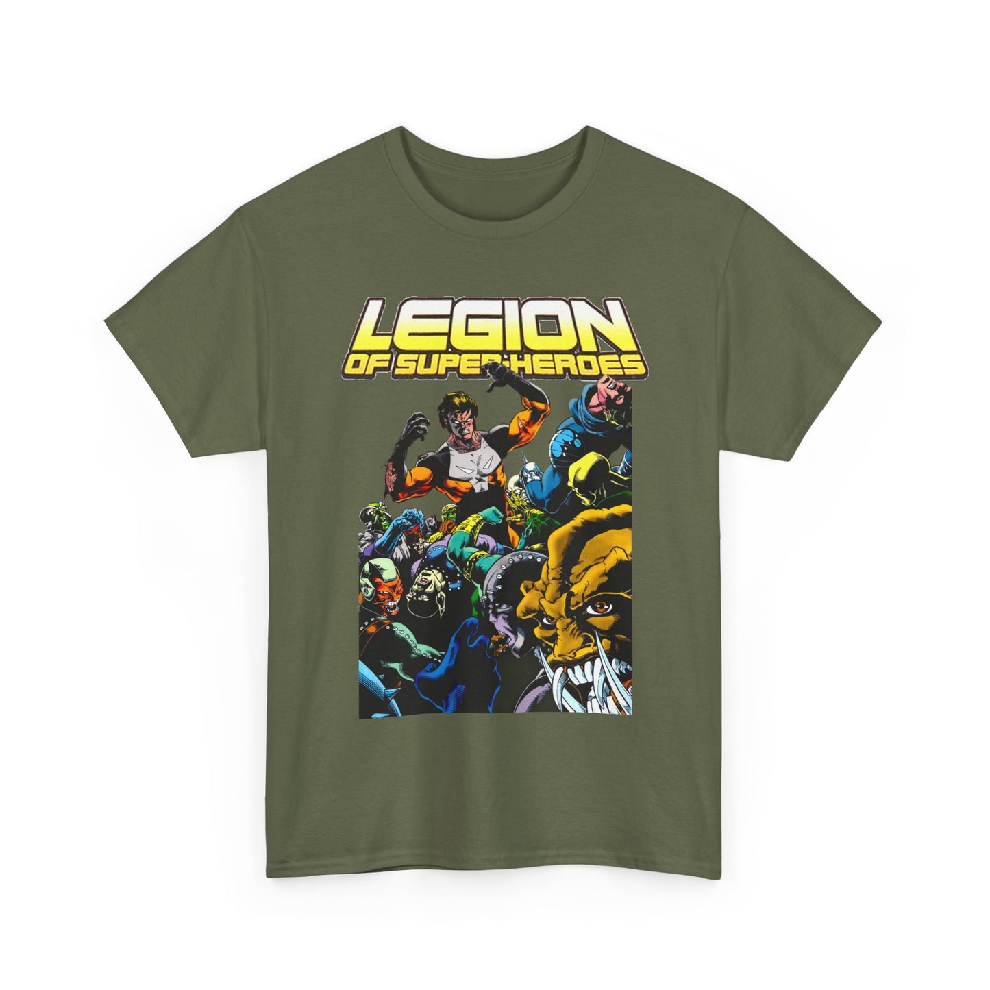 Legion of Super-Heroes T-Shirt - Steve Lightle Art - Timber Wolf - DC Comics