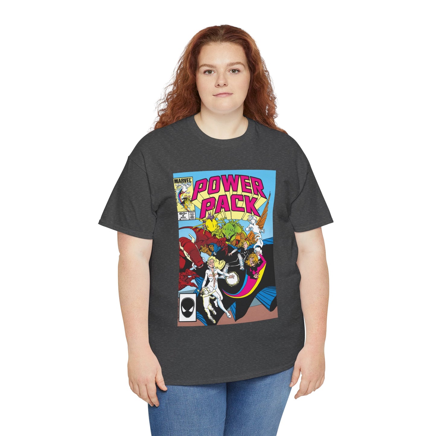 Power Pack #8 T-Shirt - With Cloak & Dagger - Marvel Comics