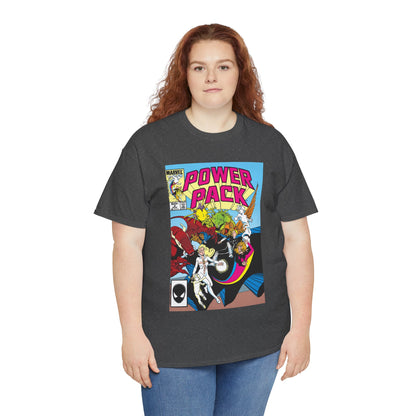 Power Pack #8 T-Shirt - With Cloak & Dagger - Marvel Comics