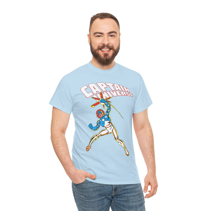 Captain Universe T-Shirt - Steve Ditko Art - Micronauts Character - Marvel Comics