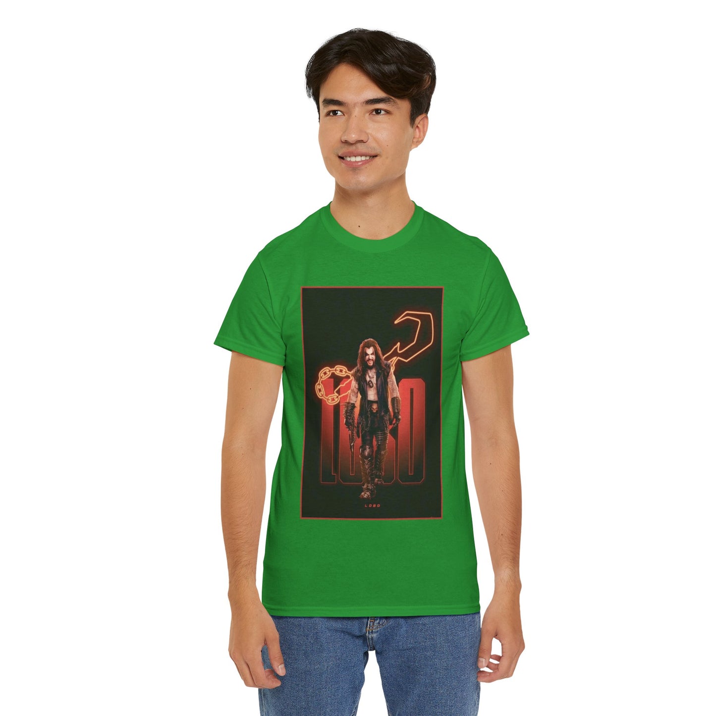 Lobo T-Shirt - Jason Momoa - New 2026 Supergirl Movie - From the James Gunn DCU - DC Comics