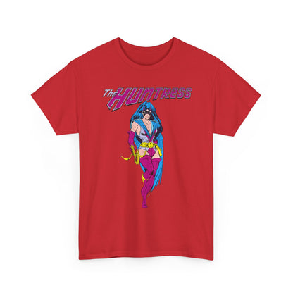 Huntress T-Shirt - Joe Staton Art - Helena Wayne, Daughter of Earth 2 Batman & Catwoman - Pre-Crisis JSA Member - DC Comics