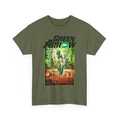 Green Arrow T-Shirt - Mauro Cascioli Art - Brightest Night Cover - Emerald Archer - DC Comics