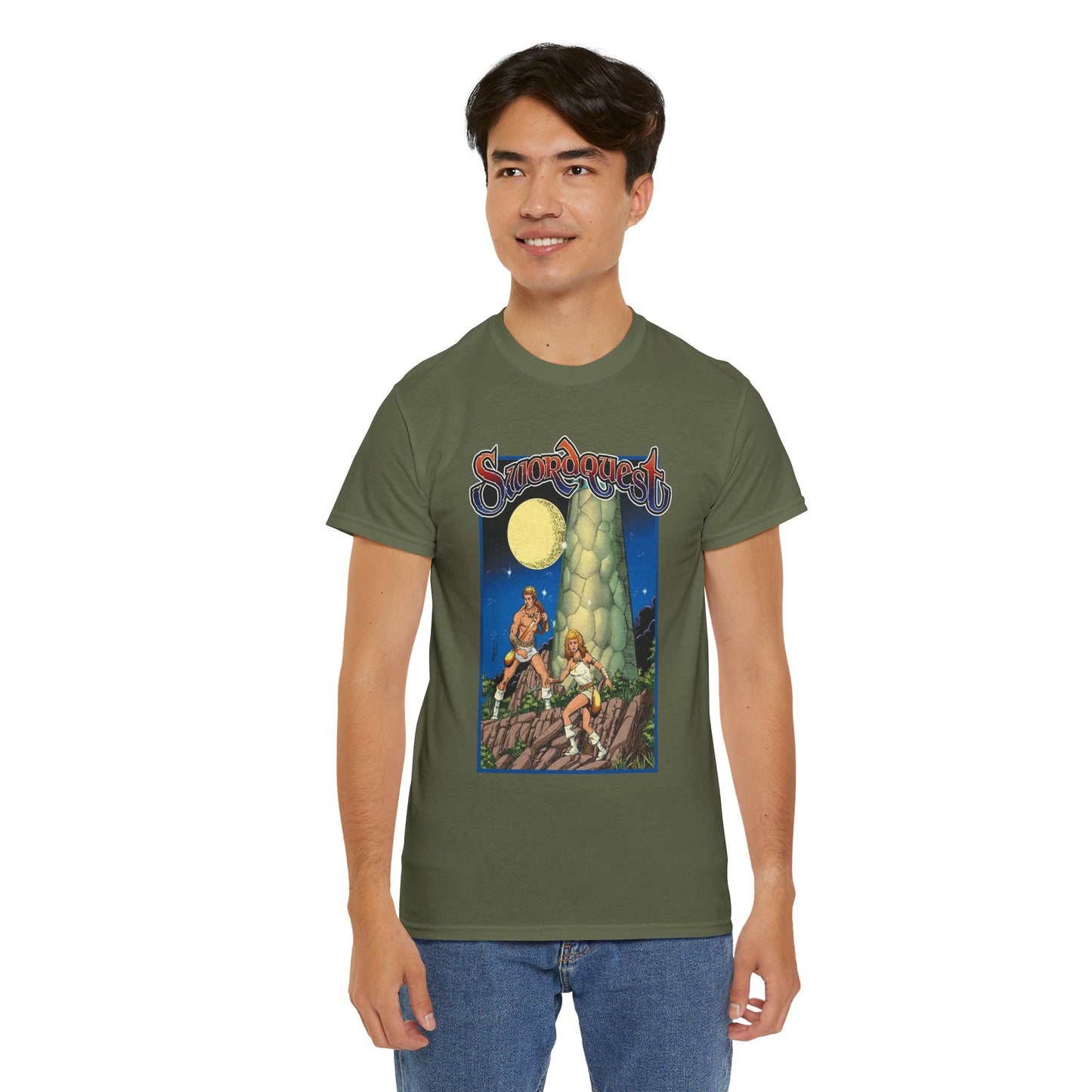 Swordquest T-Shirt - George Perez Art - Dynamite Comics