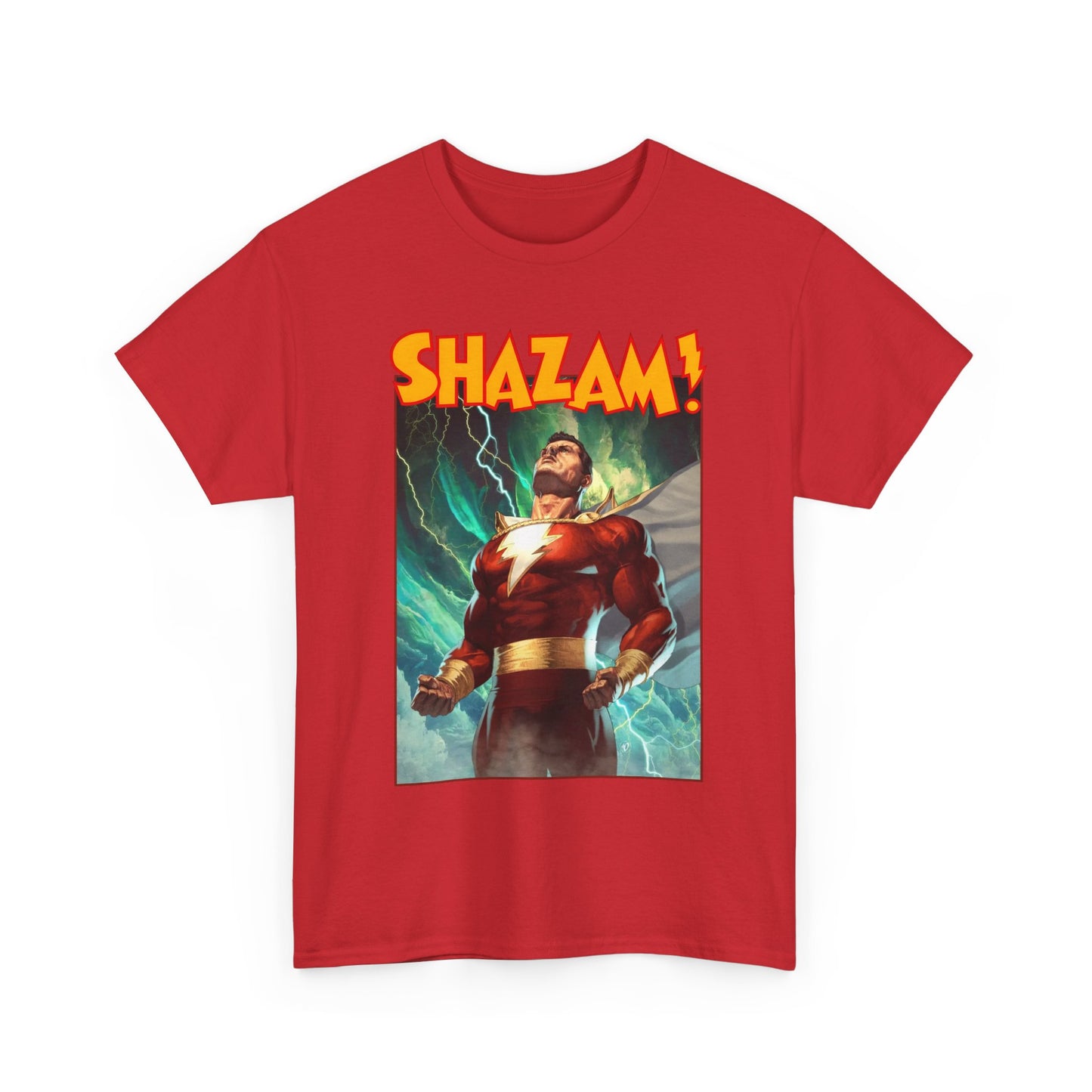 Shazam (Captain Marvel) T-Shirt - Ariel Olivetti Art - DC Comics